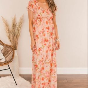 Floral maxi dress